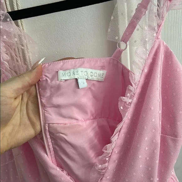 Pink Ruffled Dress - Picture 3 of 4